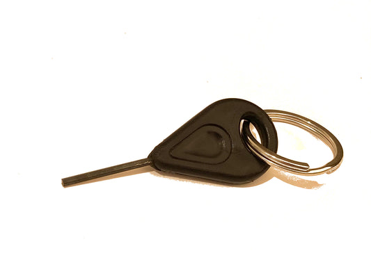 Master Key with Key Chain Attachment - Available in 6mm and 8mm versions