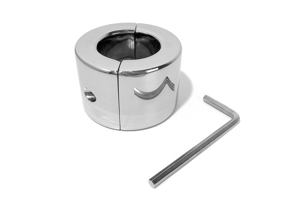 Scrotum Stretcher, Penis Weight, Locking Ball Weight, Testicle Stretcher with Allen Key (Stainless Steel)