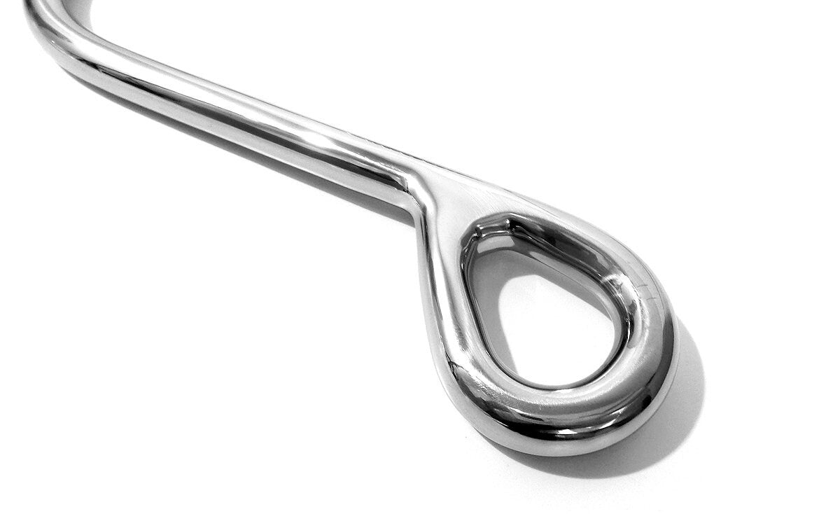 BDSM Anal Hook Restraint Butt Plug Large Ribbed