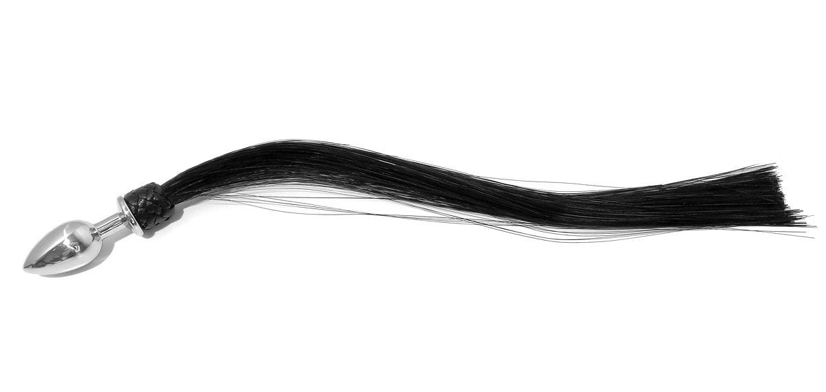 Pony Play Horse Tail Butt Plug Clawfoot Productions Pony Play Horse Tail Butt Plug Clawfoot Productions