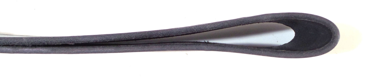 Leather Spanking Strap with Stainless Steel Handle