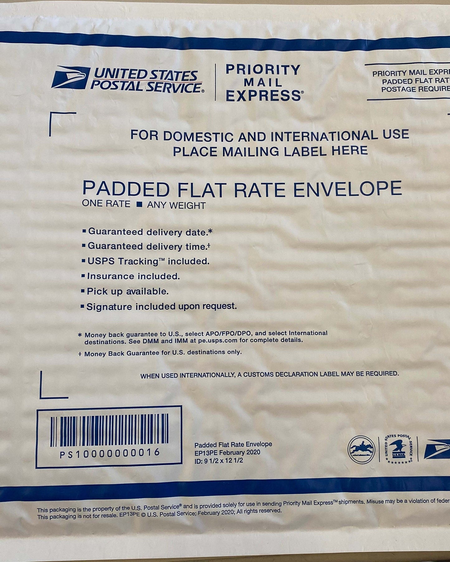 Priority Mail Express Shipping Upgrade HEAVY ITEMS - US Shipping only