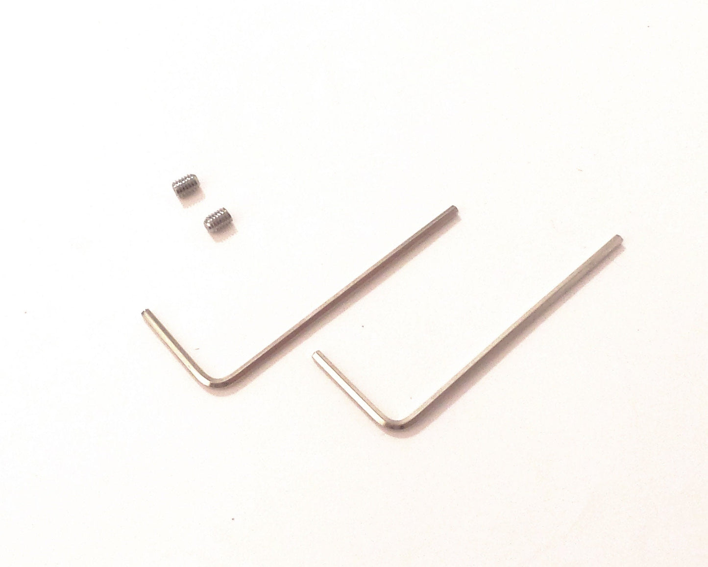 2-Lot Replacement Allen Key and Screws for Locking Heart Anklet, Locking Chain Bracelets, Anklets, Necklace, Leather Heart Choker Necklace