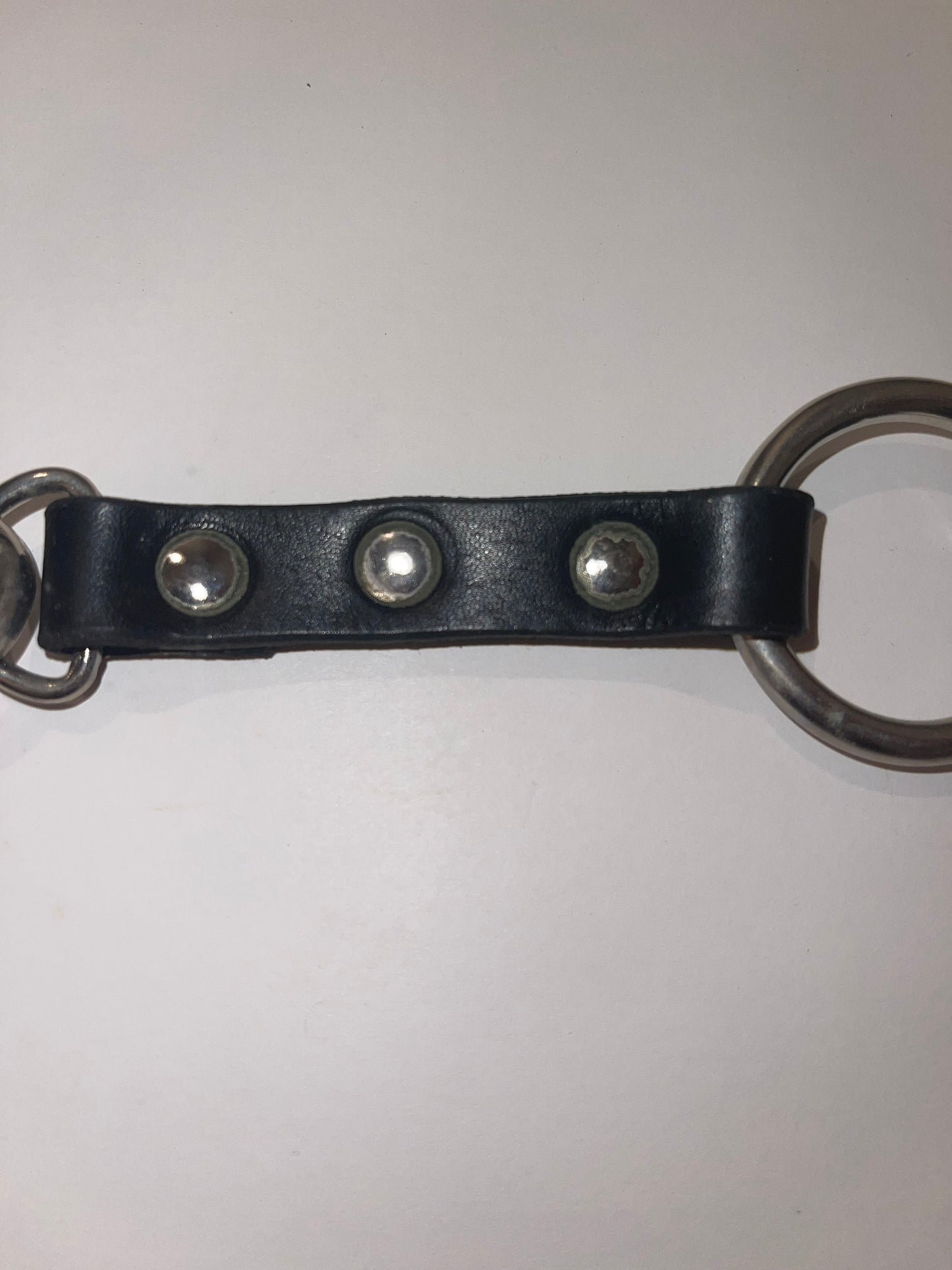 Final Sale - Leather and Metal Connector