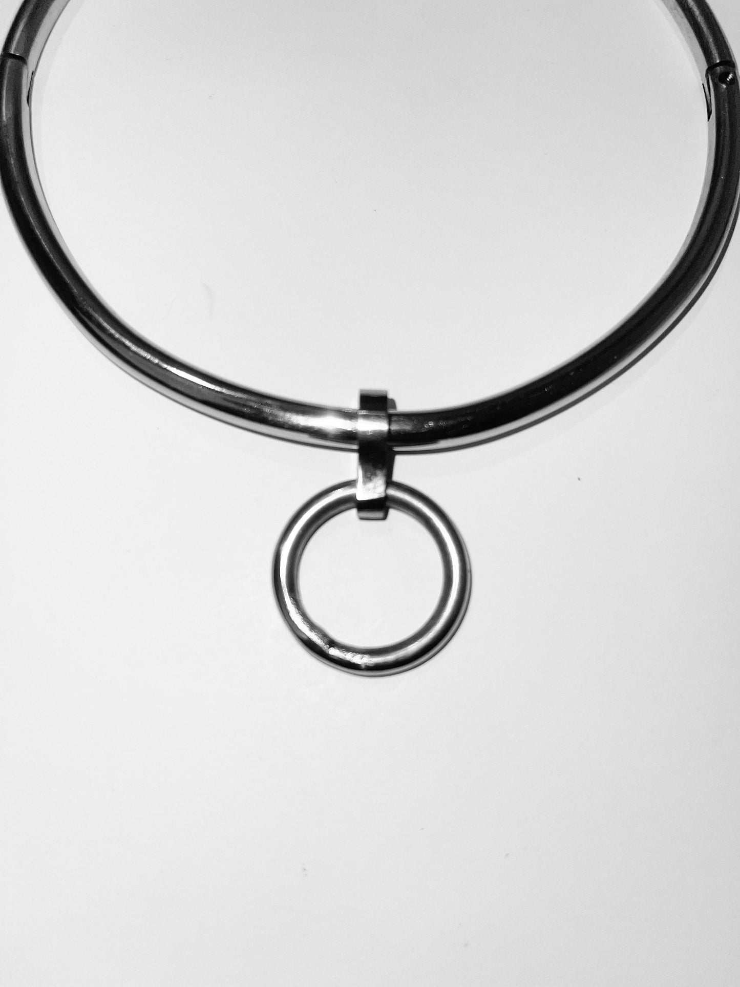 Final Sale 6mm Polished Stainless Steel Optional Detachable Removable Accessory Ring for 6mm Collars