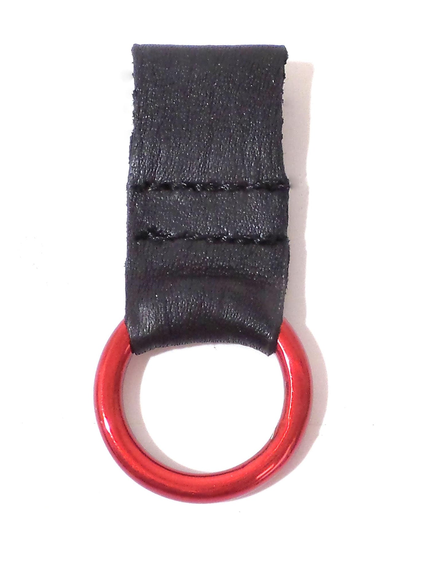 Leather Collar Slide On O Ring Pendant