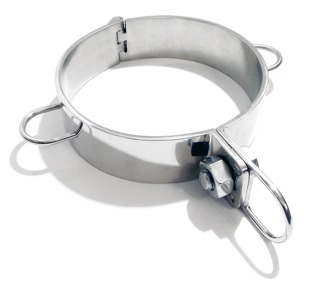 Extreme Fixed Ring Slave Bondage Collar