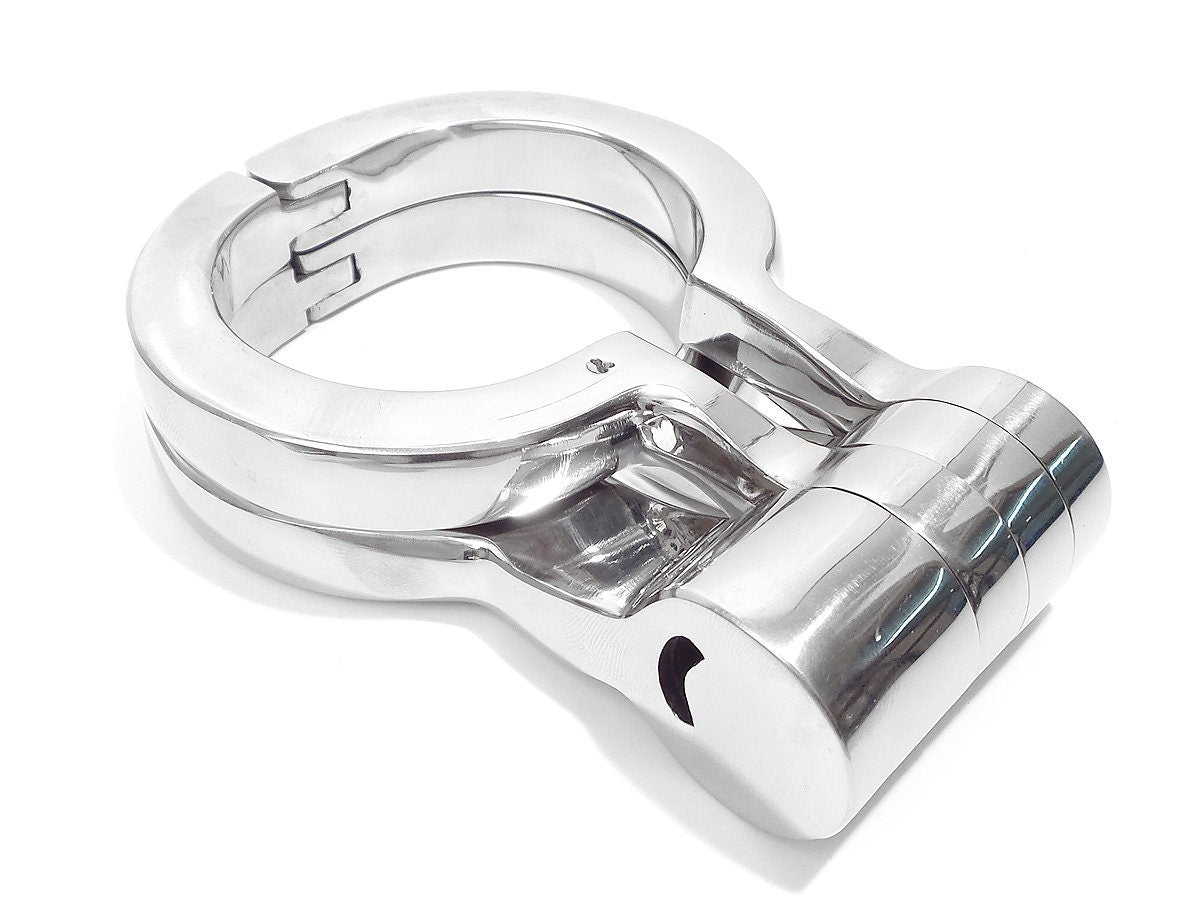 Folding Irish 8 Handcuffs Stainless Steel