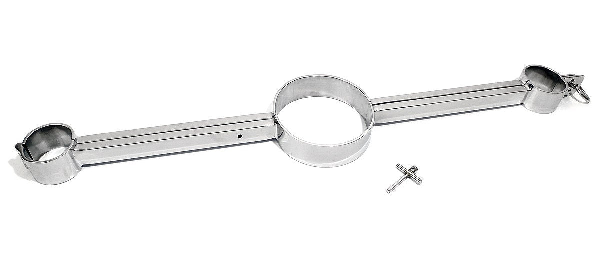 Rigid Spreader Bar Stocks Pranger Bar Neck to Wrist Cangue – Clawfoot ...