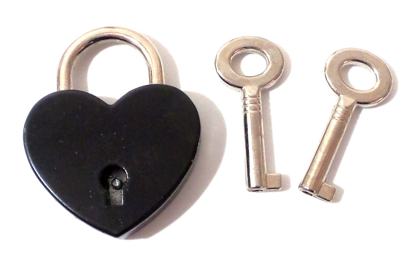 Heart Padlock with 2 Keys