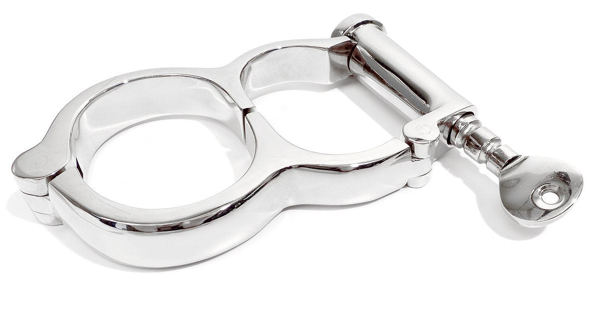 KUB Irish 8 Handcuffs Nickel Plate