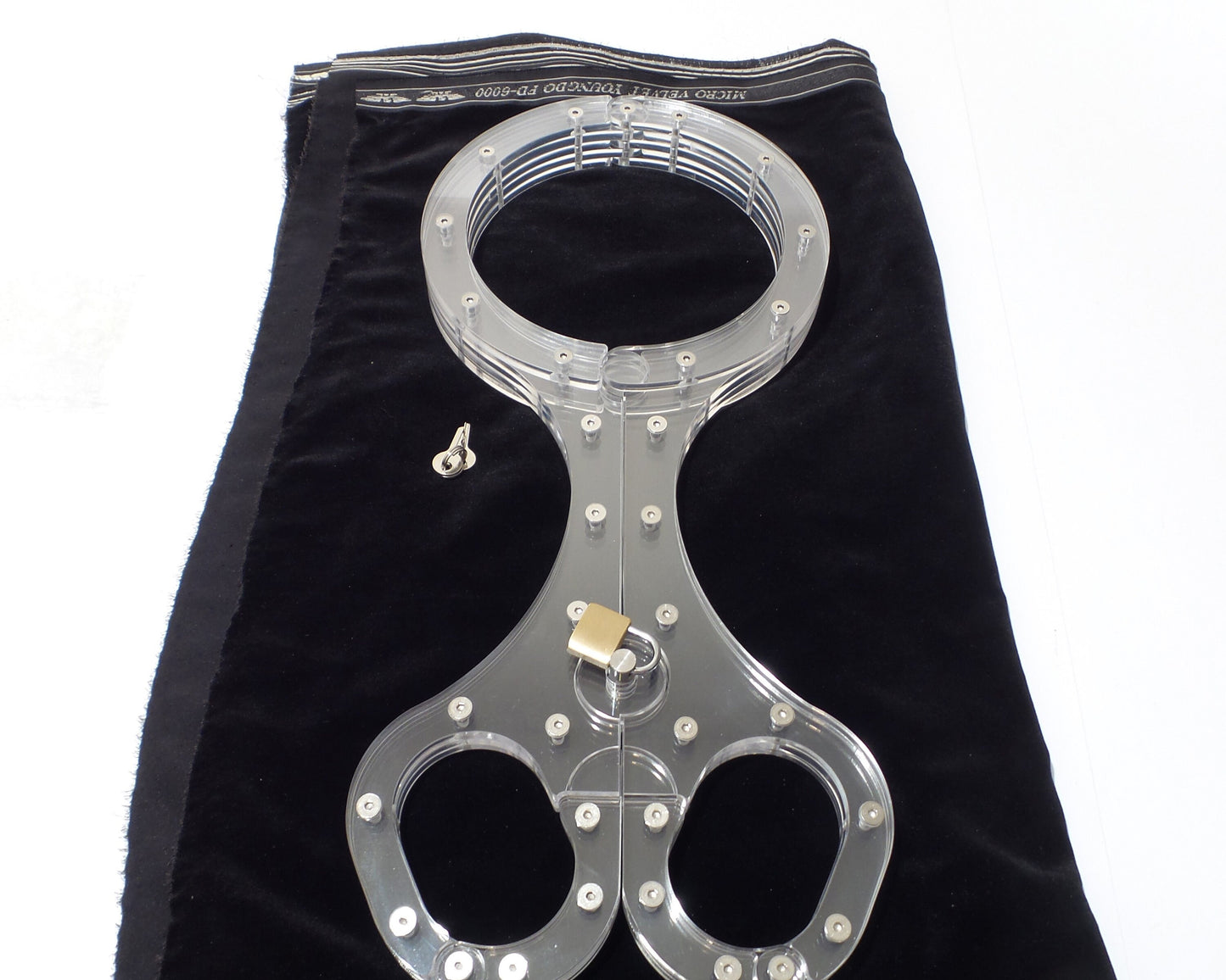 Shrew's Fiddle Restraint - Lightweight Plexiglass Sturdy - BDSM