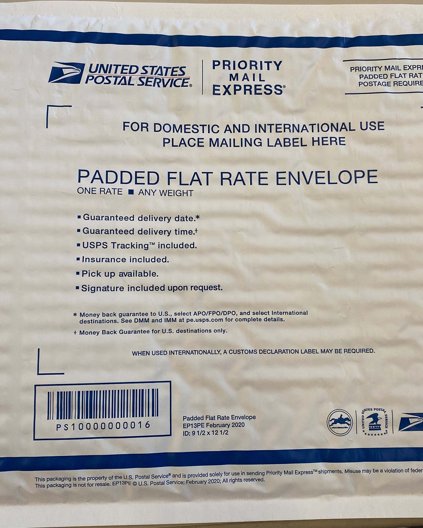 Priority Mail Express Shipping Upgrade - US Shipping only