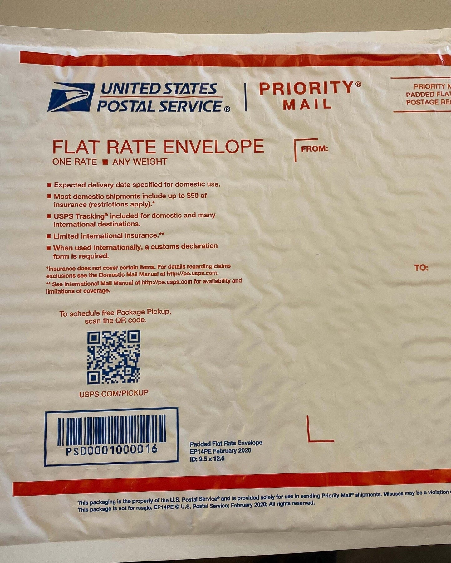 Priority Mail Shipping Upgrade